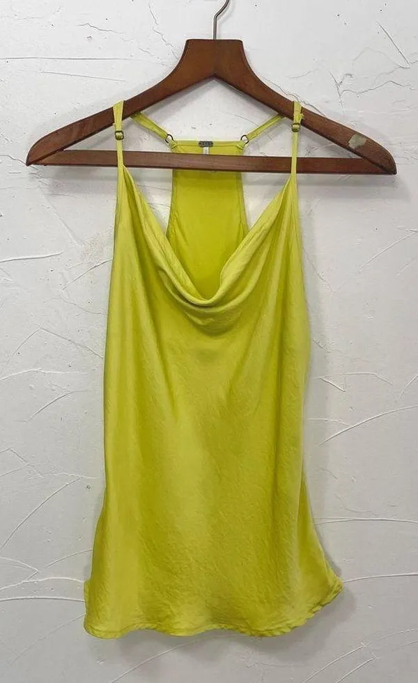Young Fabulous and Broke Satin Cowl Neck Racer Back - Image 6