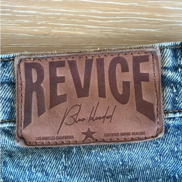 Revice Denim Jeans Wide Leg Size 24 Blue - Image 7