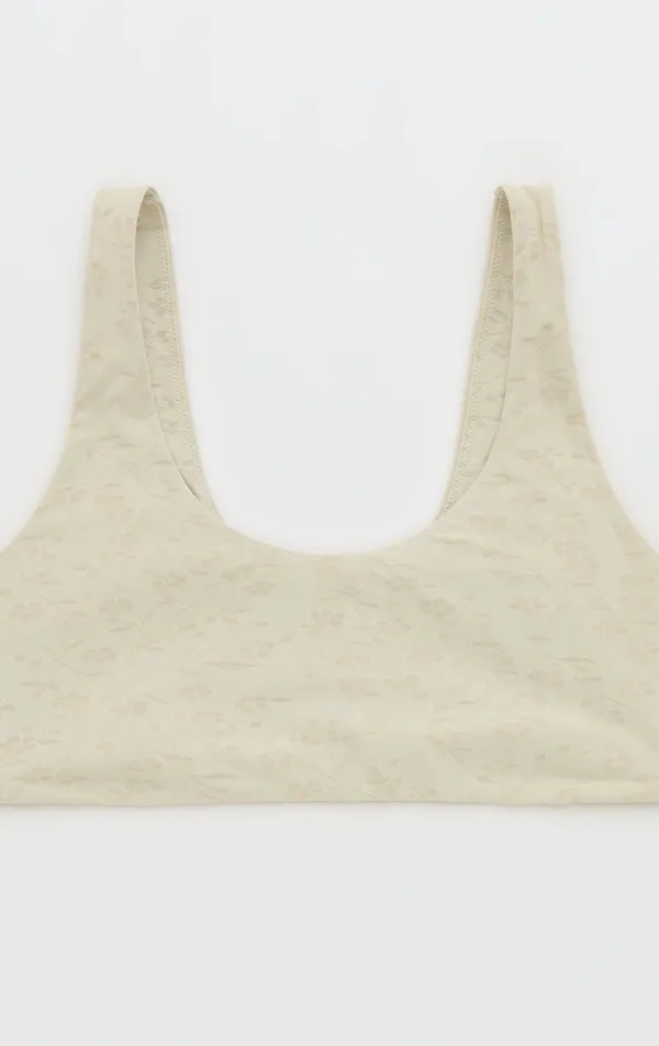 Aerie SMOOTHEZ Everyday Jacquard Scoop Bralette - Image 3