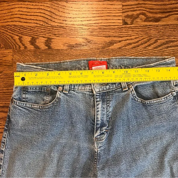 Oscar de la Renta Vintage Low Rise Bootcut Jeans 8P - Image 7