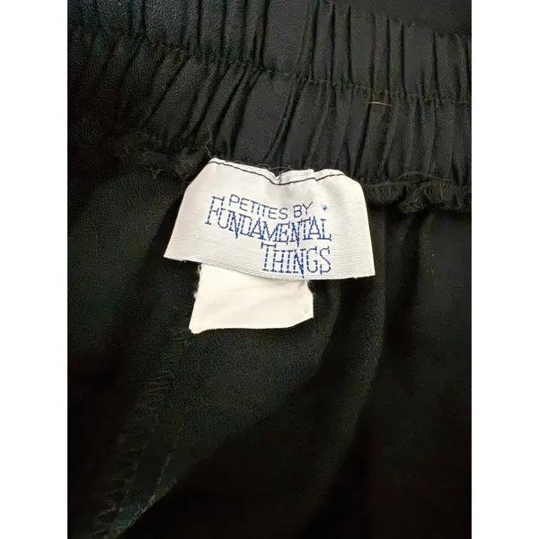 Women's Vintage 90s Whimsigothic Witchcore Witchy Long Black Maxi Skirt M - Image 3