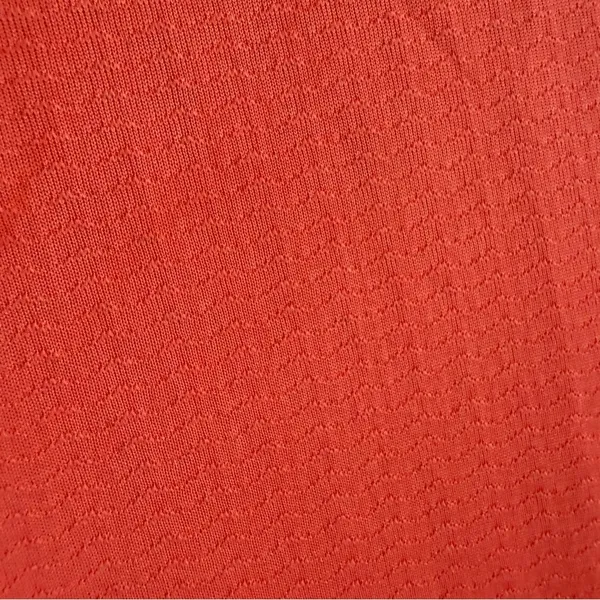Adidas Coral Fitted Short Sleeve Polo Shirt size L - Image 4