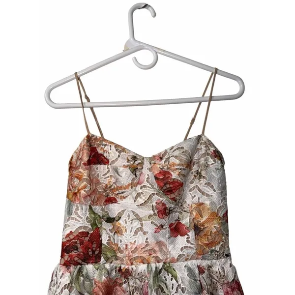 Lucy Paris Floral Print Midi Dress(Size XS) - Image 7