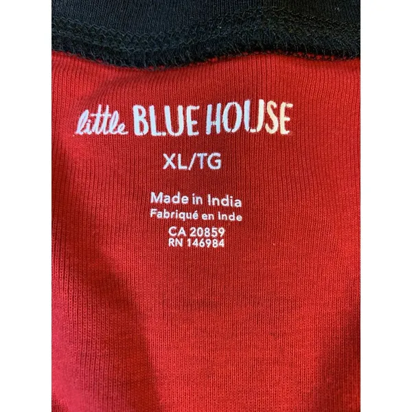 Little Blue House Moose Adult‎ Union Suit Christmas XL Cozy Loungewear Bum Flap - Image 4