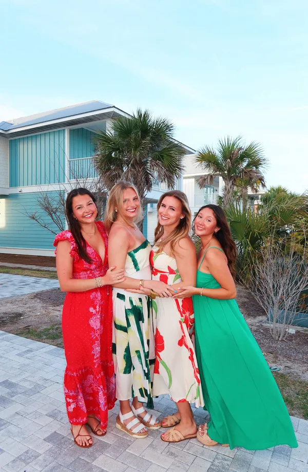 Green Shein Maxi Dress - Image 2