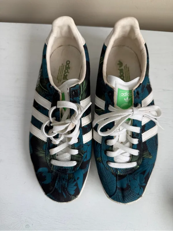 Women’s Adidas Gazelle OG Floral Print - Image 13