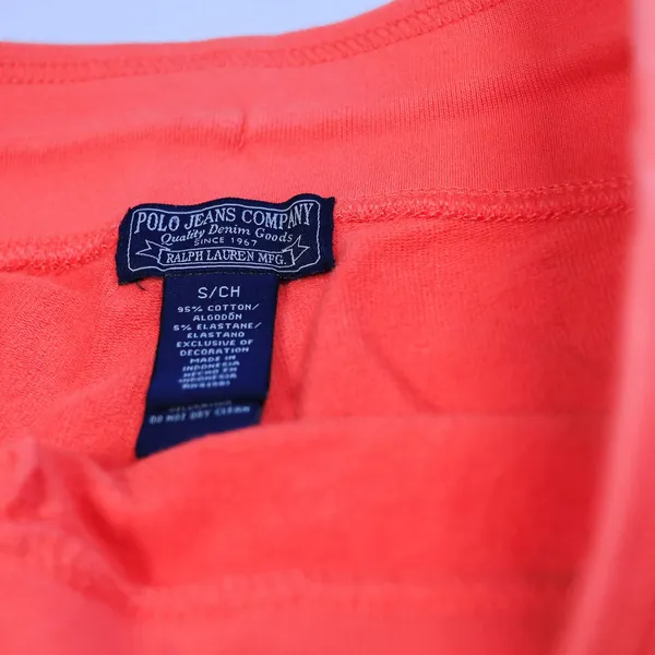 Polo Jeans Co Low Rise Capri Sweatpants Women S Coral Vintage Y2K Lounge Pants - Image 4