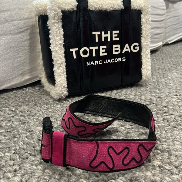 Omega BLACK PINK FUNKY Belt SIZE S‎ - Image 2