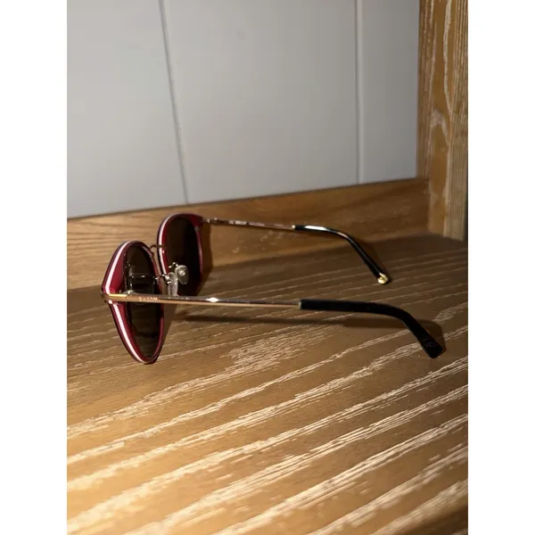 Bally Black Cat Eye Sunglasses Resort Beach Luxury Made in France‎ - Image 3