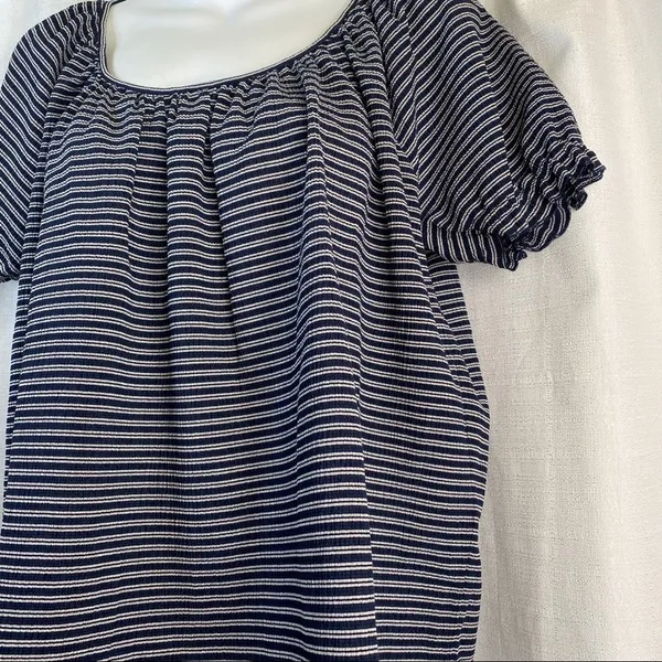TEXTURE & THREAD PEASANT TOP Medium New - Image 14