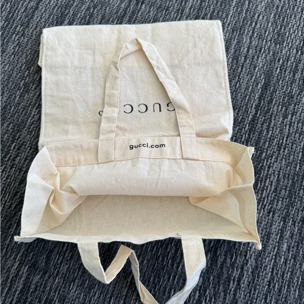 Gucci Tote Canvas Cotton 100 Year Anniversary - Image 4