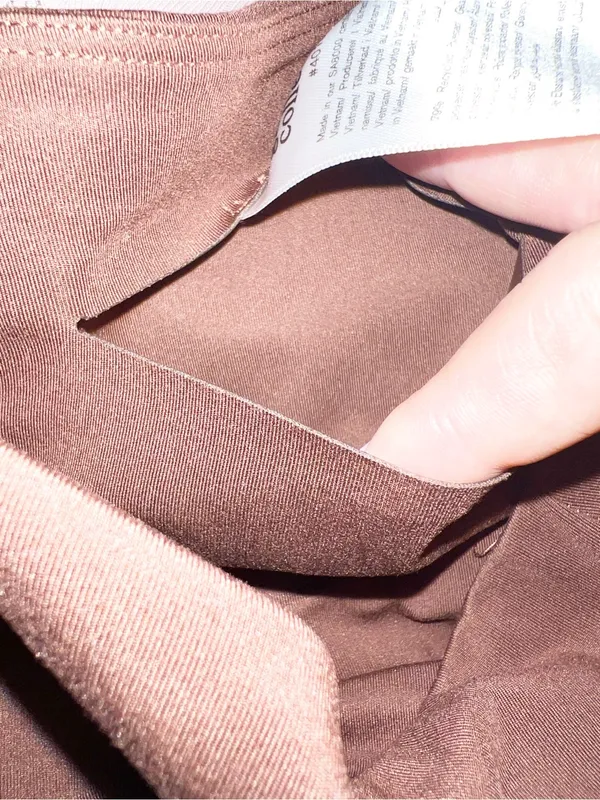 girlfriend collective Chocolate High-Waist Bike Shorts - Image 6