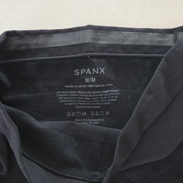 Spanx Power Series Womens Black Bodysuit Short Shapewear Size M - Image 5