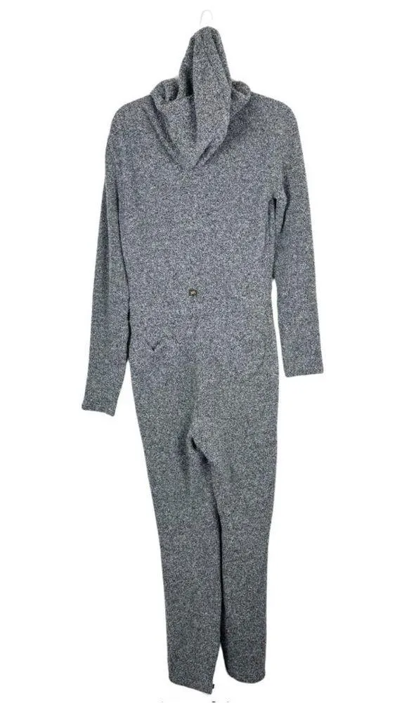 Yitty Pet Me Heart Pocket Onesie Gray Fuzzy Size XL - Image 6