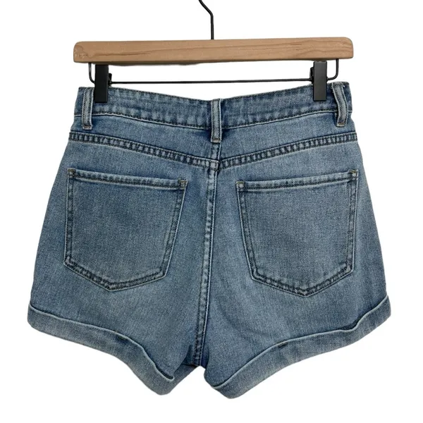 Pacsun The Mom Denim Short 100% Cotton - Size 25 - Image 2