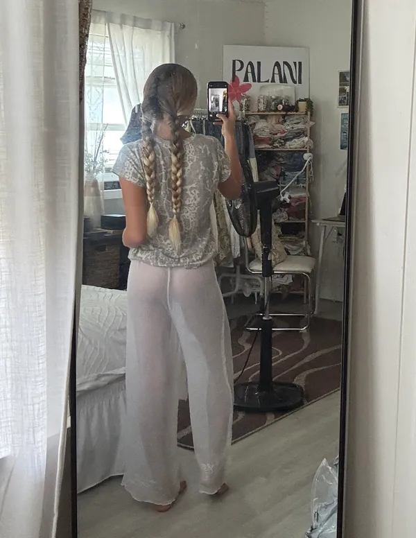 White Beach Pants - Image 2
