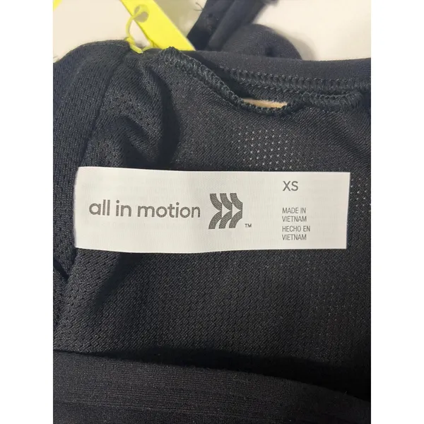 All In Motion Everyday Soft Jumpsuit Black XS Cutout Back Activewear New w/ Tags - Image 5