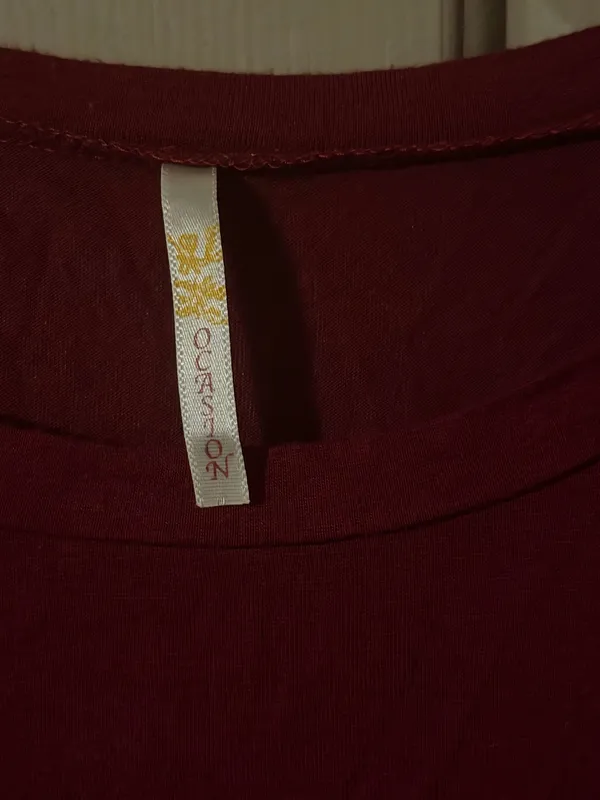 Occasions blouse Red Size XL - Image 2