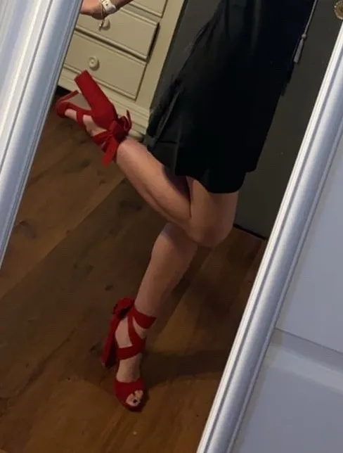 Lulus Red Heels - Image 2