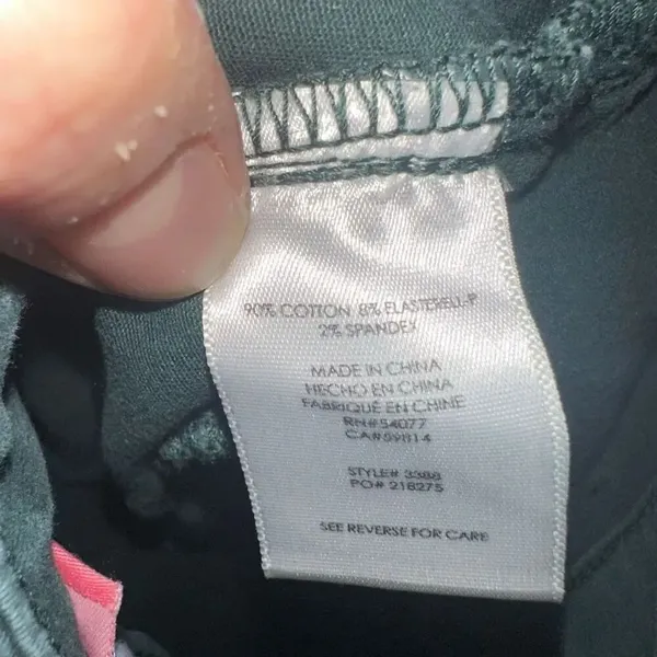 CAbi hunter green #3388 ankle skinny zipped pocket size 4 jeans - Image 4