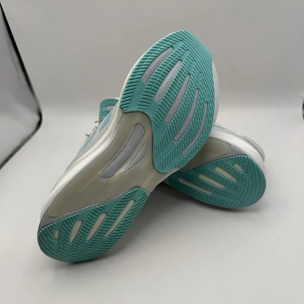 Adidas Women's Sz 6 Supernova Rise Shoes White‎ Linen Green Metallic New - Image 7