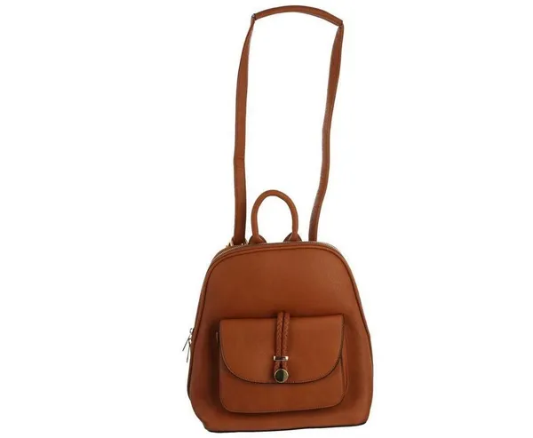 Emperia Vegan Leather Convertible Crossbody Backpack - Image 5