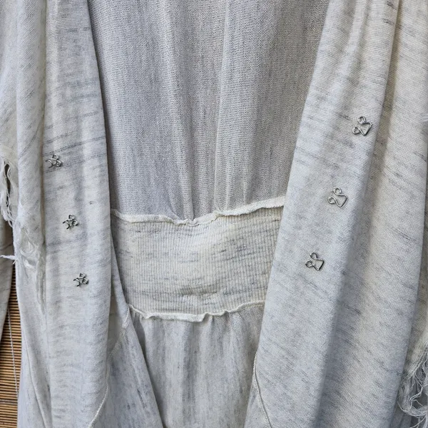 Free People Fringe Cardigan Large - Image 2