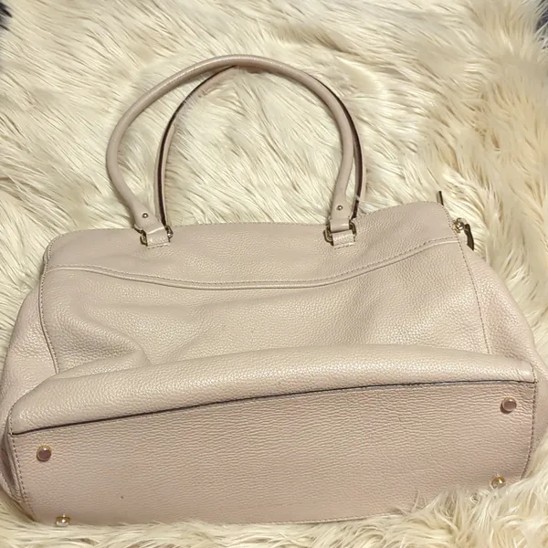 Kate Spade Cream Leather Handbag - Image 3