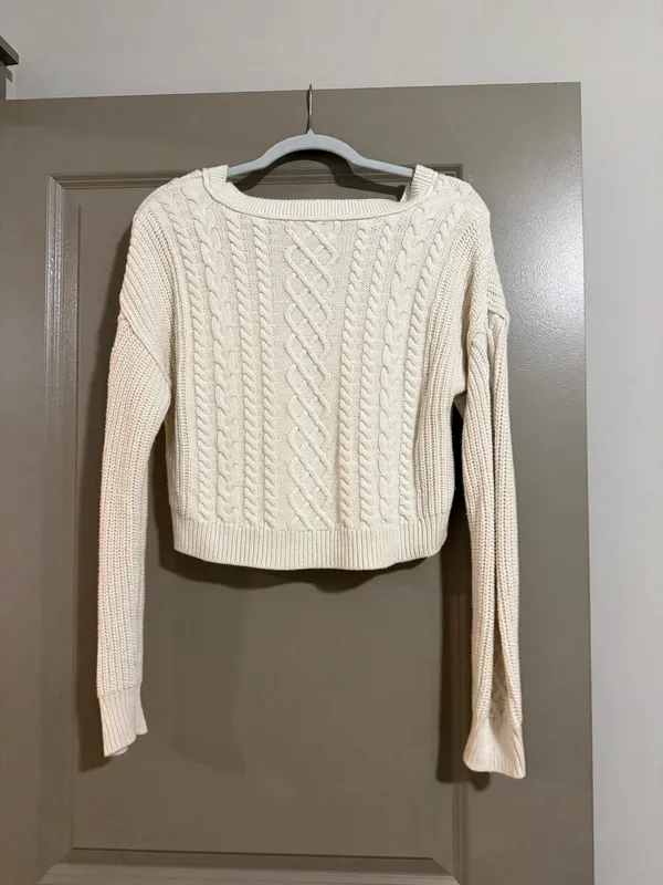 Aeropostale Sweater Cropped Knit - Image 2