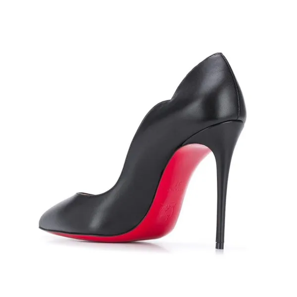 CHRISTIAN LOUBOUTIN Hot Chick 100 leather pumps heels - Image 4