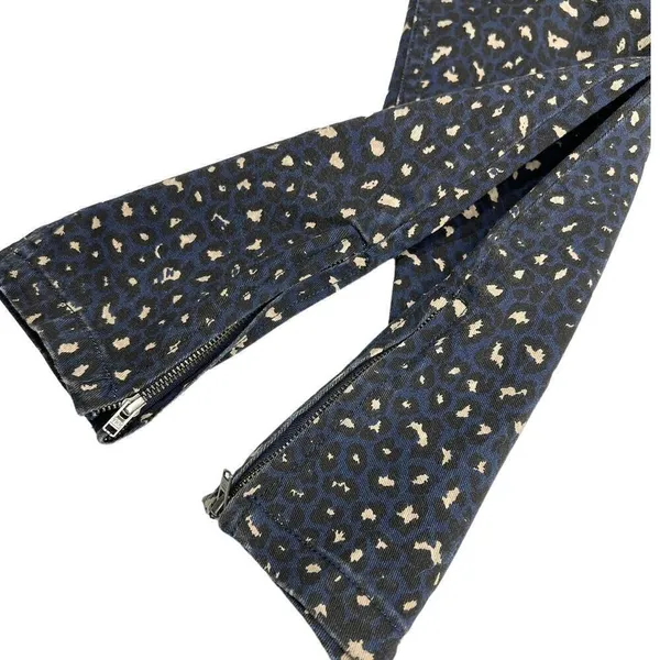 Whistles Low Rise Skinny Jeans in Leopard Print size 26 - Image 2