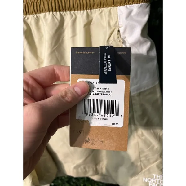 The North Face TNF X Shorts Windwall Size XL Women's Mesh Lined Zip Pockets NWT - Image 4