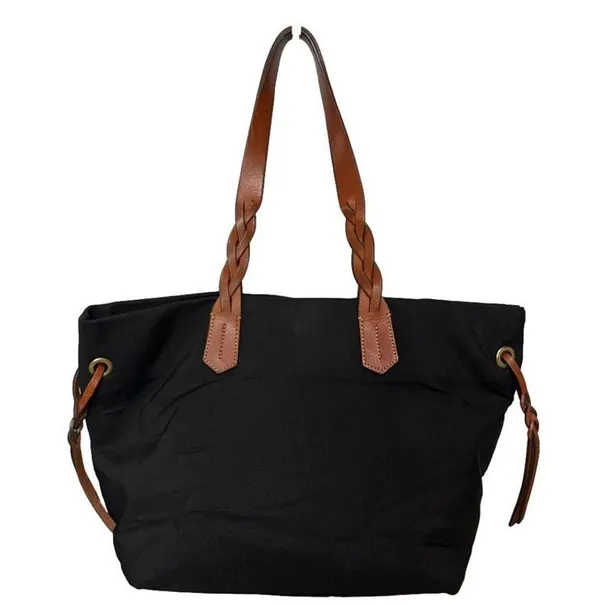 DOONEY & BOURKE Black Fabric Tote - Image 2