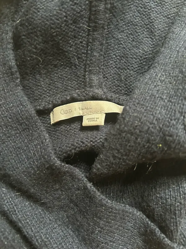 Gap Navy Blue Hooded Sweater  - Image 3