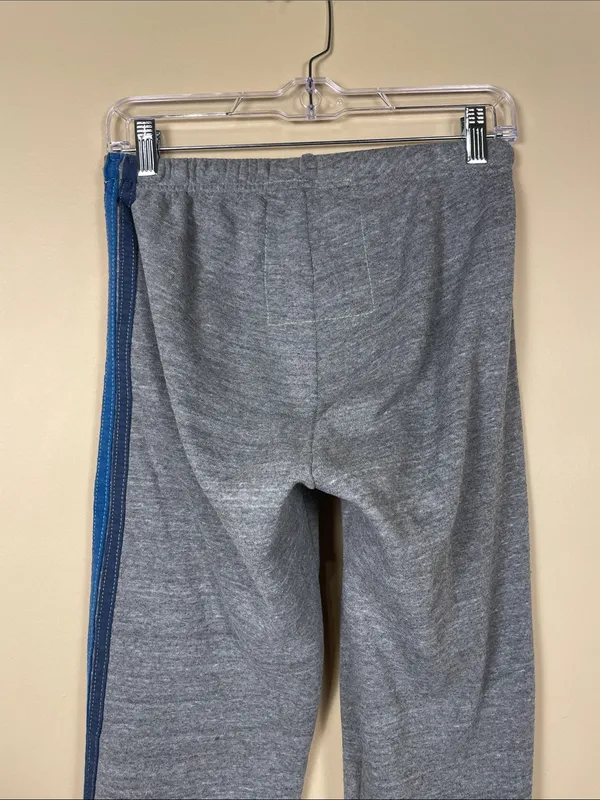 Aviator Nation Women’s Gray Striped Comfy Fleece Lined Jogger Sweatpants - Image 6