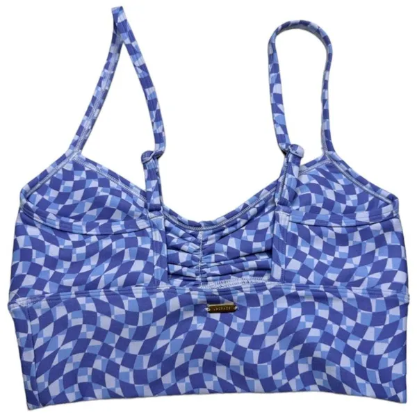 L*Space Blue and White Checkered Leggings - Image 3