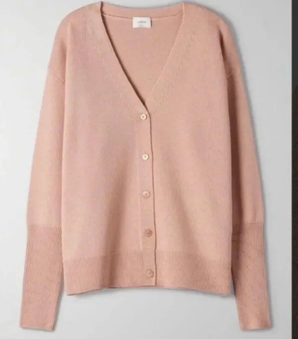 Aritzia Wilfred Cyprie 100% merino wool button down cardigan - Image 2
