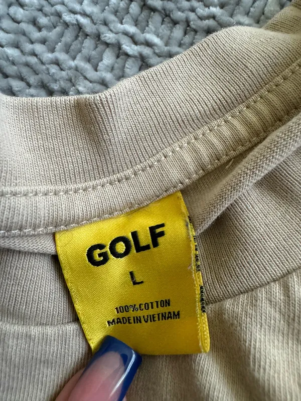 Golf Wang Graphic Tee Tan Size L - Image 2