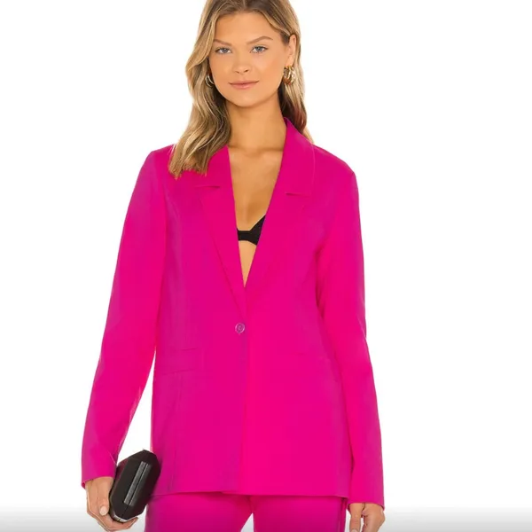 SHOW ME‎ YOUR MUMU Major Blazer in Hot Pink size XS NWT - Image 2