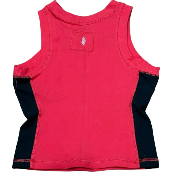 NWT Free People FP‎ Movement Powerwalk Tank Top Electric Sunset Red Size XS - Image 4