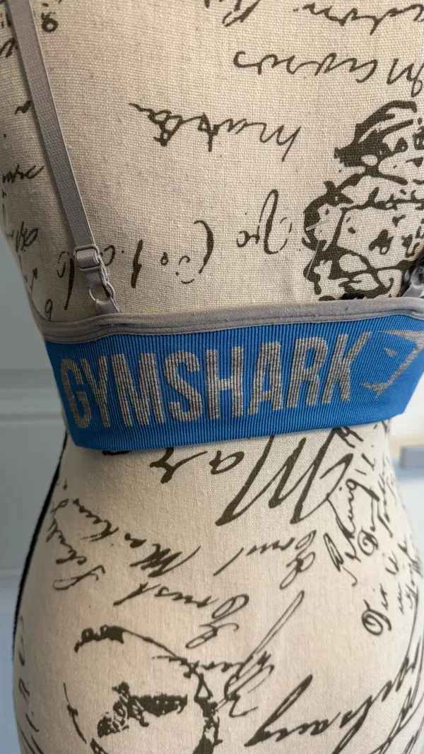 Gymshark Vital Seamless Sports Bra - Gray/Blue - Size Small - NWOT - Image 5
