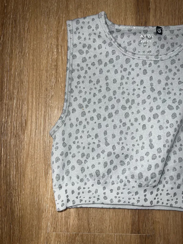 AYBL Crop Vest Evolve Speckle Seamless - Image 3