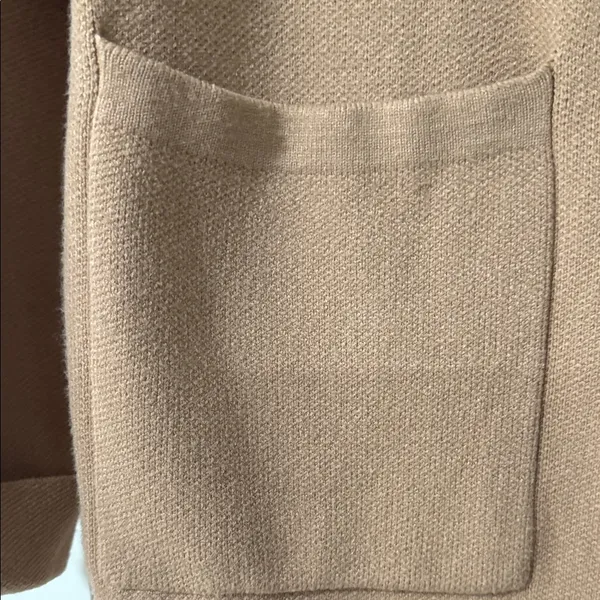 Women's Tan Belted Coat Size XL - Image 7