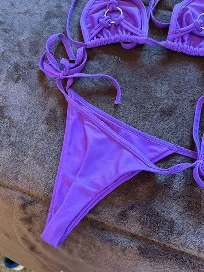 Kulani Kinis Purple Ring Set  - Image 5