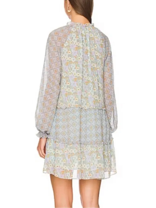 Show Me Your Mumu Birdie Mini Dress in Primrose Print size Small - Image 3