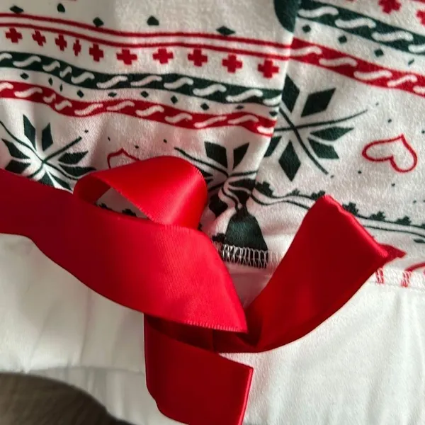 Jordann Christmas elastic Waist Pajama Pants Size Medium - Image 3