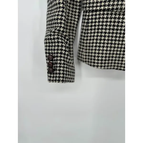 J‎ Crew Schoolboy Blazer Womens 0 Houndstooth Wool Blend Preppy Academia Career - Image 3