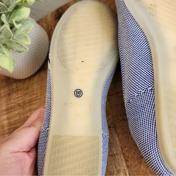 Rothy's Retired Blue Mirror Flats - Image 10