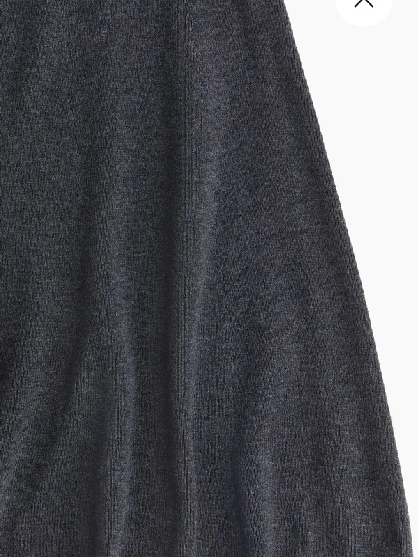 H&M Fine-Knit Mock Turtleneck Dress - Image 2