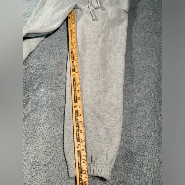 Aritzia TNA sweatfleece Gray Jogger Sweatpants boyfriend fit small - Image 5